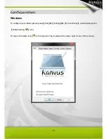 Preview for 20 page of Kanvus Virtuoso 5001 User Manual