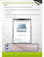 Preview for 21 page of Kanvus Virtuoso 5001 User Manual