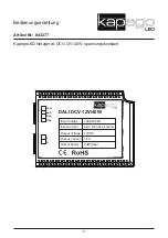 Kapego LED 843277 Manual preview