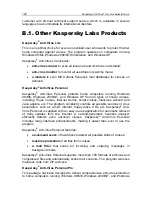 Preview for 126 page of KAPERSKY ANTI-VIRUS 5.0 - FOR LOTUS NOTES-DOMINO User Manual