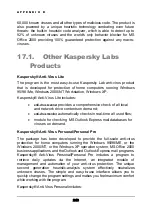 Preview for 249 page of KAPERSKY ANTI-VIRUS - FOR SUN SOLARIS MAIL SERVER User Manual