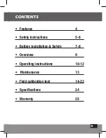 Preview for 3 page of Kapro 962 User Manual