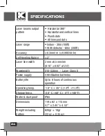 Preview for 24 page of Kapro Prolaser Multi Beam GREEN Orbital laser User Manual