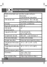 Preview for 80 page of Kapro Prolaser Plus 870 Green User Manual