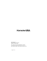 Preview for 24 page of Karaoke USA GF920 User Manual