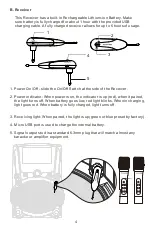 Preview for 5 page of Karaoke USA WM906 User Manual