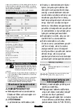 Preview for 64 page of Kärcher 26453130 Manual