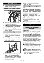 Preview for 9 page of Kärcher BR 35 ESC Manual