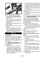 Preview for 9 page of Kärcher HD 1.8/13 C Ed Instructions Manual