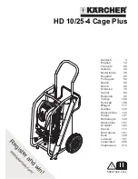 Kärcher HD 10/25-4 Cage Plus User Manual preview