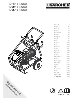 Kärcher HD 16/15-4 Cage Manual preview