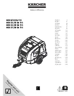 Kärcher HDS 13/20 De Tr1 Operating Manual preview