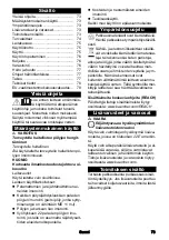 Preview for 73 page of Kärcher IVR 40/24-2 Sc Manual