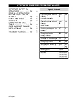 Preview for 2 page of Kärcher KB 5 Operator'S Manual