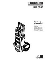 Preview for 1 page of Kärcher KB 6060 Operating Instructions Manual