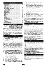 Preview for 62 page of Kärcher PCL 3-18 Manual