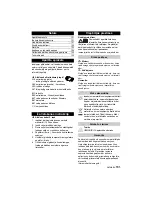 Preview for 131 page of Kärcher SC 1020 B Quick Reference