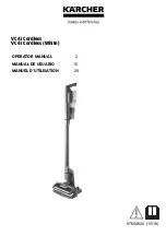 Kärcher VC 4i Cordless Operator'S Manual preview