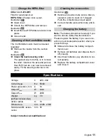 Preview for 15 page of Kärcher VC 6300 Instructions Manual