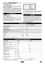 Preview for 69 page of Kärcher WD 1 Compact Battery Manual