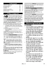 Preview for 77 page of Kärcher WD 4 Car Manual