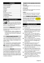 Preview for 9 page of Kärcher Winner B002 M Manual