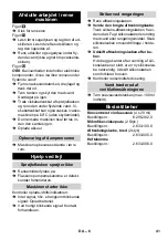 Preview for 41 page of Kärcher WV 50 plus Manual