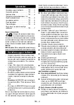 Preview for 62 page of Kärcher WV 50 plus Manual