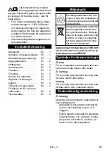 Preview for 57 page of Kärcher Xpert NT 360 Manual