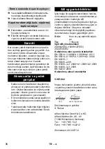 Preview for 76 page of Kärcher Xpert NT 360 Manual