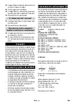 Preview for 109 page of Kärcher Xpert NT 360 Manual