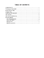 Preview for 9 page of Karel DSS3L-24 Technical Reference And User'S Manual