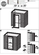 Preview for 8 page of Karibu 80460 Building Instructions