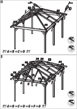 Preview for 7 page of Karibu Pavillon Chur 1 Building Instructions