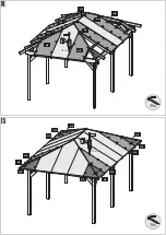 Preview for 9 page of Karibu Pavillon Chur 1 Building Instructions