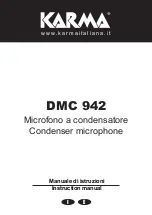 Karma DMC 942 Instruction Manual preview