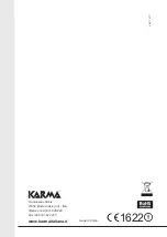 Preview for 16 page of Karma SET 6080 Instruction Manual