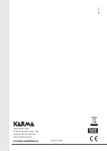 Preview for 16 page of Karma SET 7300 Instruction Manual