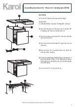 Preview for 7 page of Karol URBAN CHIC Instruction Of Assembly