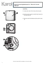 Preview for 8 page of Karol URBAN CHIC Instruction Of Assembly