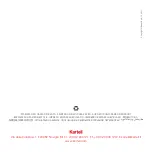 Preview for 28 page of Kartell Big Battery Manual