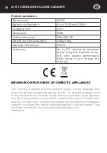 Preview for 28 page of Kasanova PRO KIV000019NOC Instruction Manual