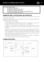 Preview for 27 page of Kasanova PRO MY-CS600 4WPB Instruction Manual