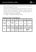 Preview for 33 page of Kasanova PRO MY-CS600 4WPB Instruction Manual