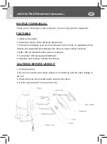 Preview for 6 page of Kasanova I TUTTOFARE MO2059 Instruction Manual