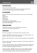 Preview for 5 page of Kasanova LEI002710NOC Instruction Manual