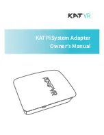 Preview for 1 page of KAT VR KAT PiSystem Adapter Owner'S Manual