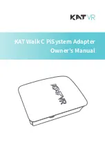 KAT VR KAT Walk C PiSystem Adapter Owner'S Manual preview