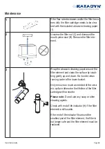 Preview for 4 page of Katadyn Rapidyn Quick Starter Manual