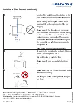 Preview for 6 page of Katadyn Rapidyn Quick Starter Manual